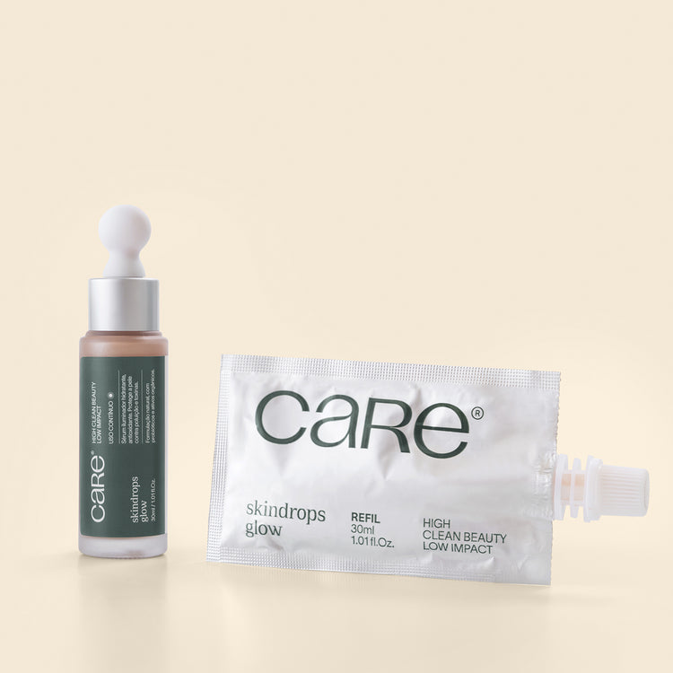 Refil Sérum Hidratante Iluminador | Skindrops Glow - Care Natural Beauty Cosméticos