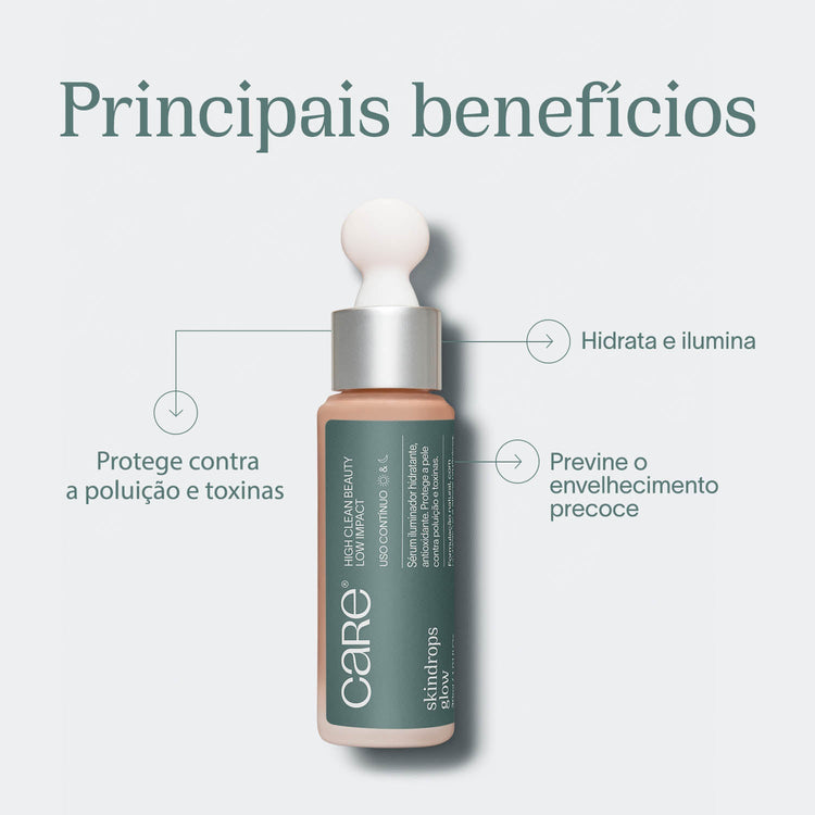 Assinatura Refil Sérum Facial Hidratante e Iluminador Skindrops Glow