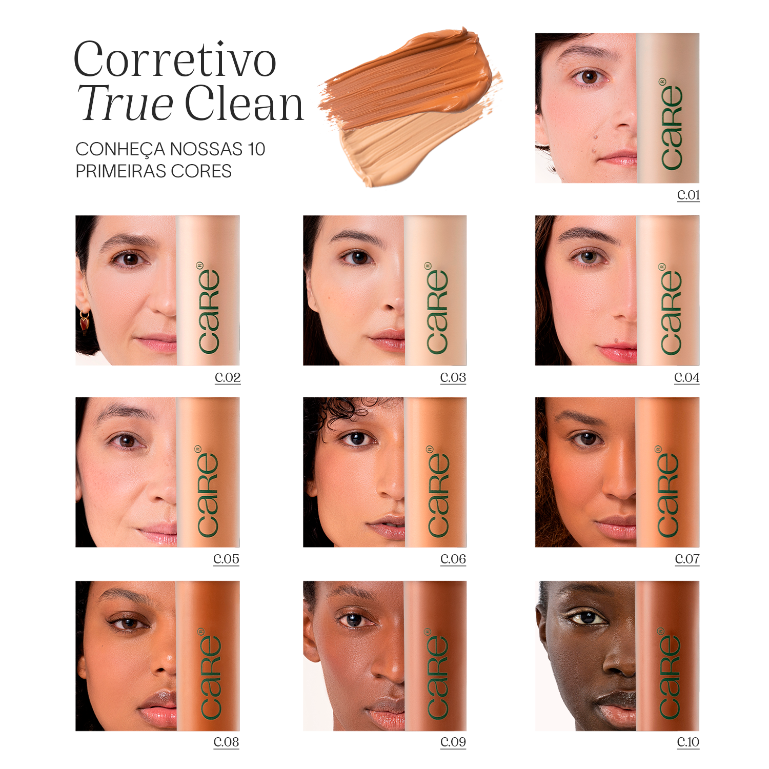 Corretivo Líquido | True Clean C2