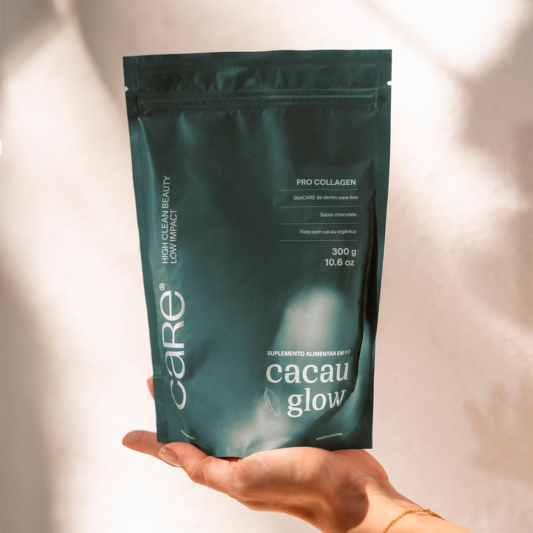 Assinatura Suplemento em Pó Vegano Estimulador de Colágeno | Cacau Glow