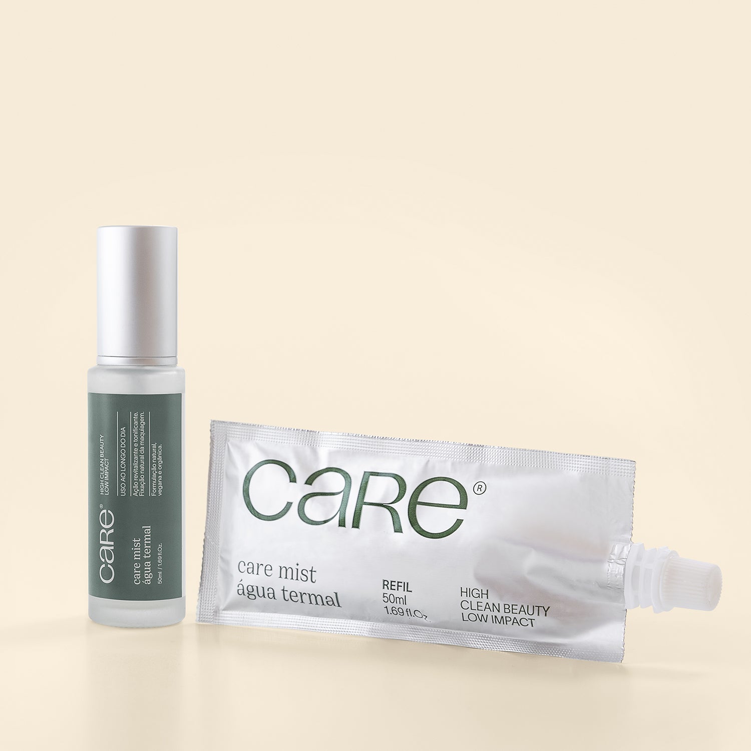 Refil Água Termal Bruma Hidratante | CARE Mist - Care Natural Beauty Cosméticos