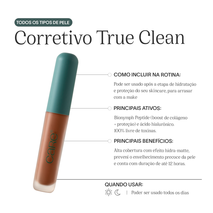 Kit Contorno Facial True Clean