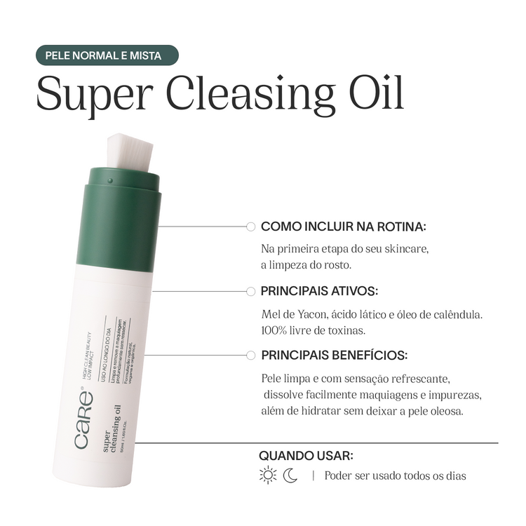 Refil Óleo de Limpeza Facial Super Cleansing Oil