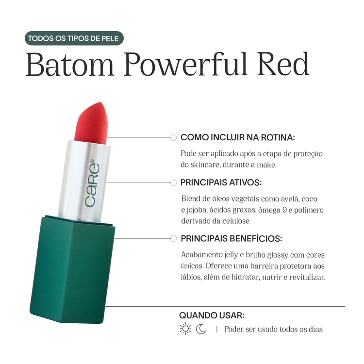 Batom Powerful Red