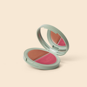 Blush Iluminador Multifuncional | DUO Pink & Peach - Care Natural Beauty Cosméticos