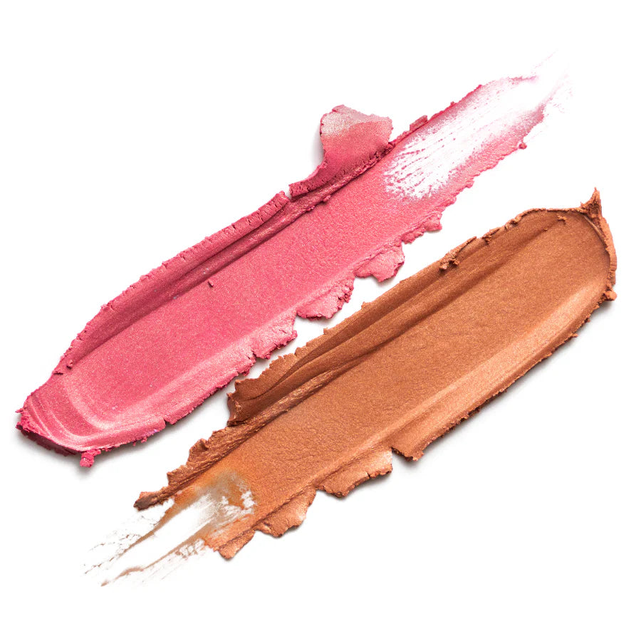 Blush Iluminador Multifuncional Outubro Rosa | DUO Pink & Peach  - 10g