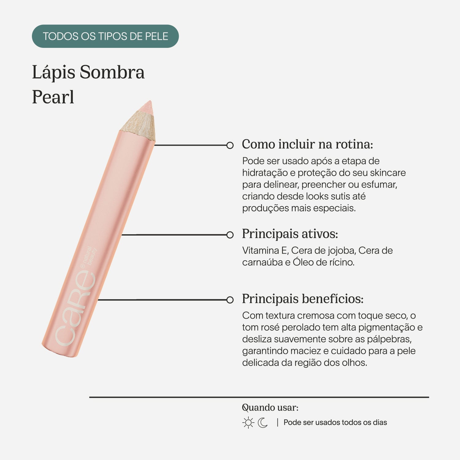 Lápis Sombra | Pearl