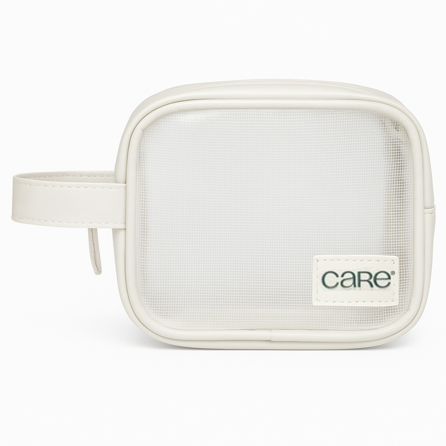 Mini Necessarie Clean Beauty White