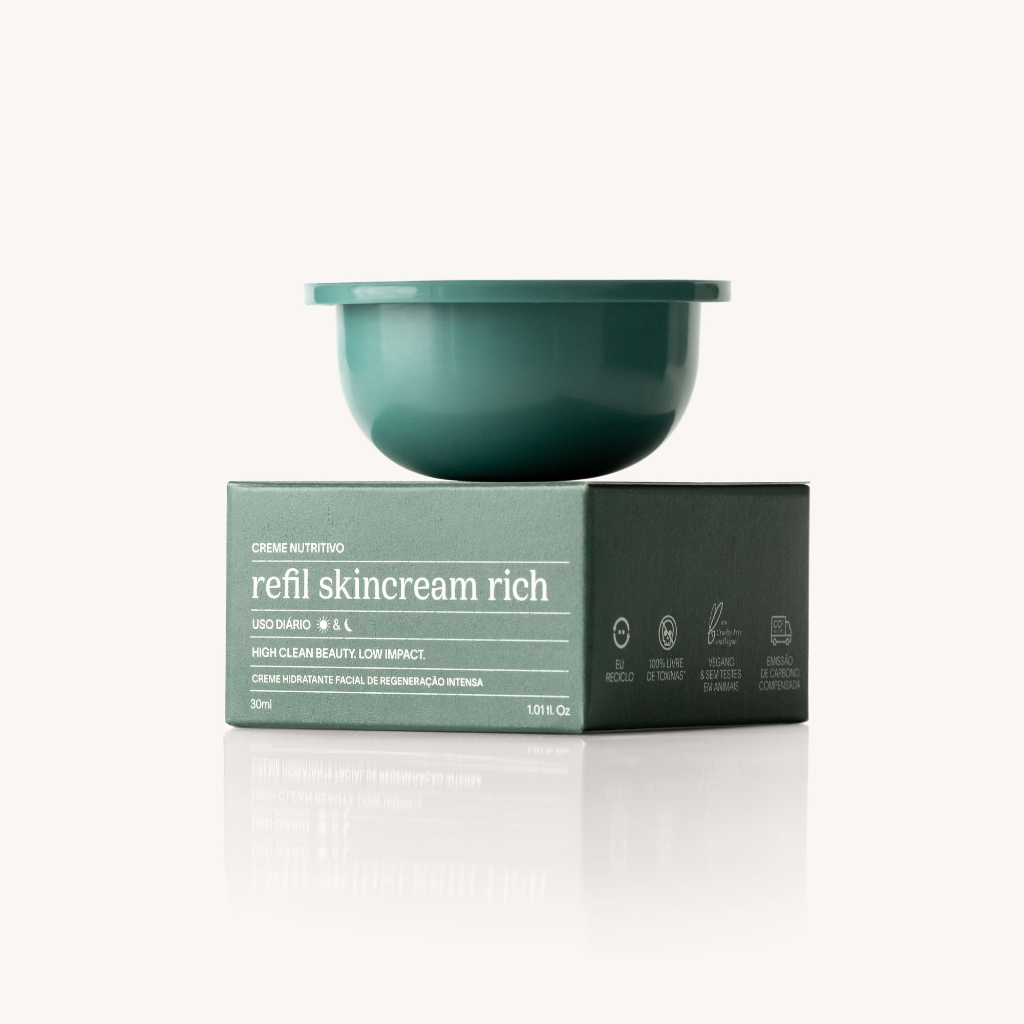 Refil Creme Hidratante Facial Regeneração Intensa | Skincream Rich